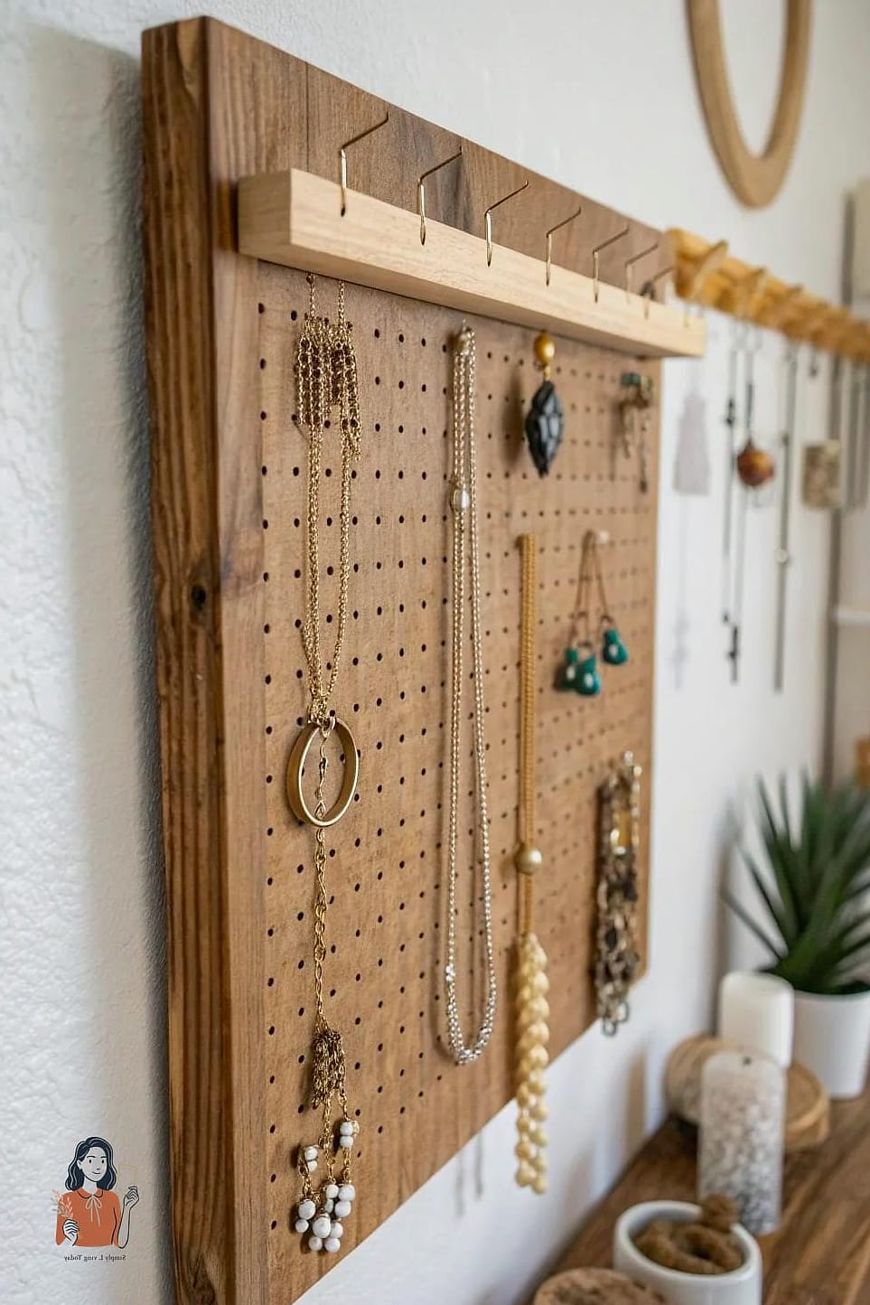 Pegboard Organizer Panel
