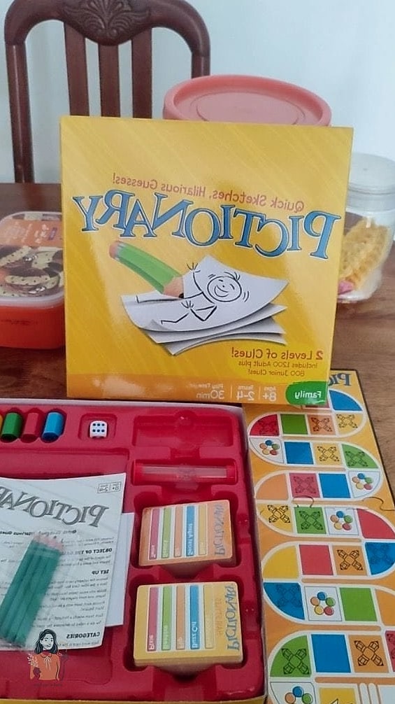 Pictionary With Family Categories