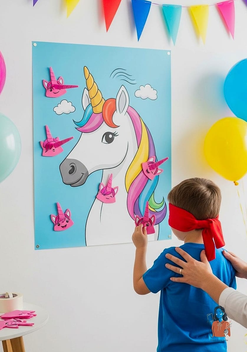 20 Brilliant Indoor Games For Kids That Are Perfect for Any Occasion 6 Pin the Tail (Themed to the Party)