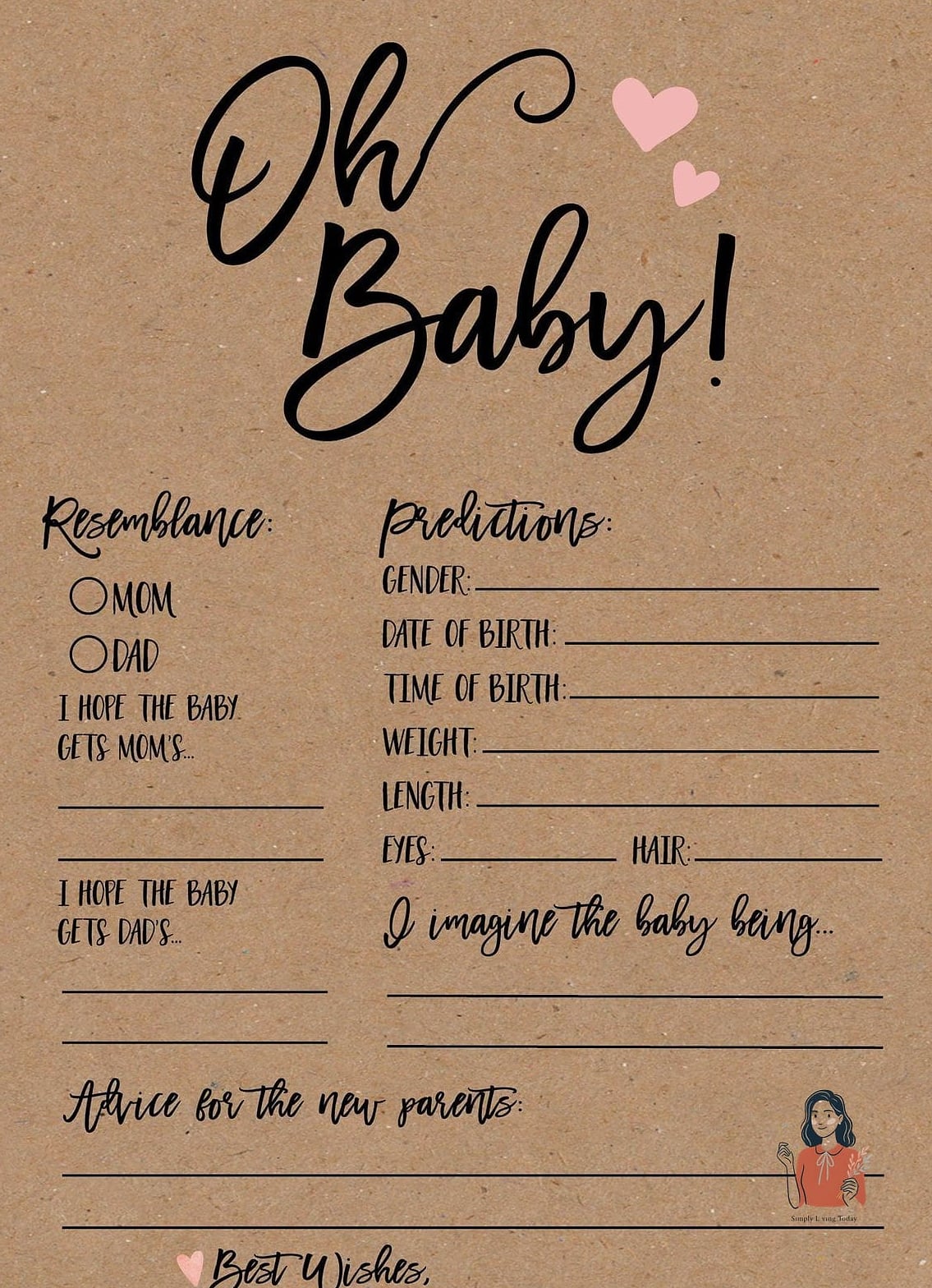 26 Unforgettable Printable Baby Shower Games That Are Totally Pinterest-Worthy 27 Predict the Parenting Style