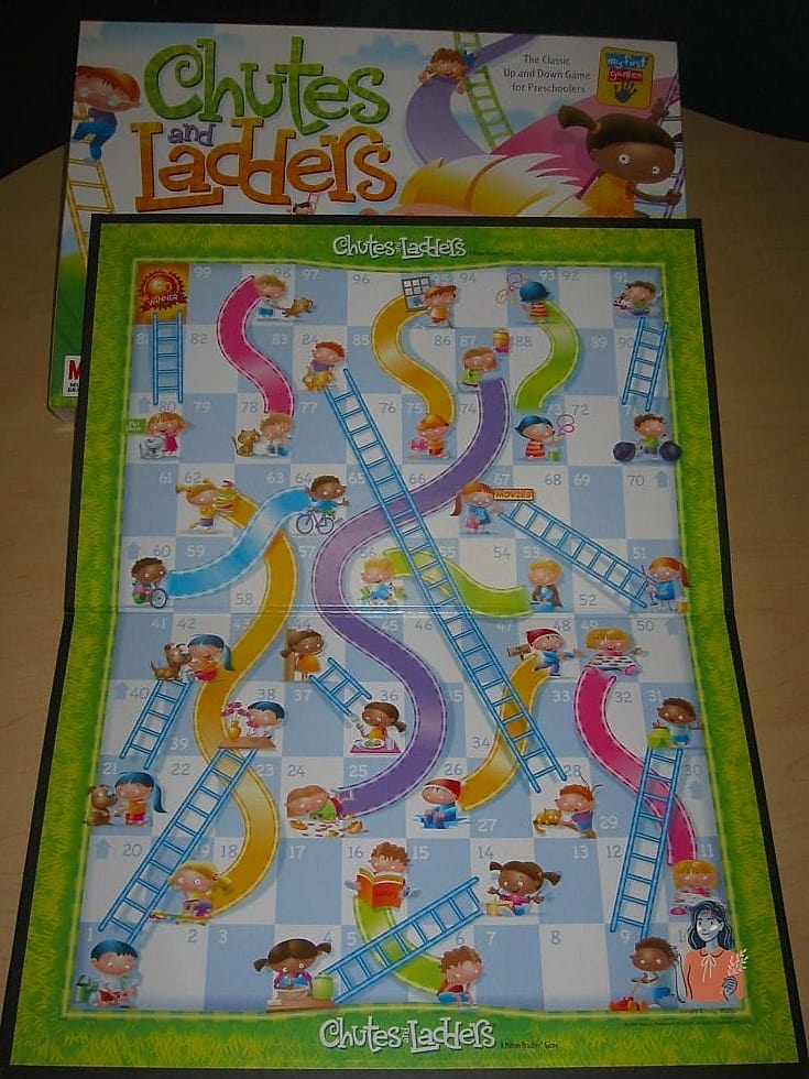 Printable Chutes-Style Money Game