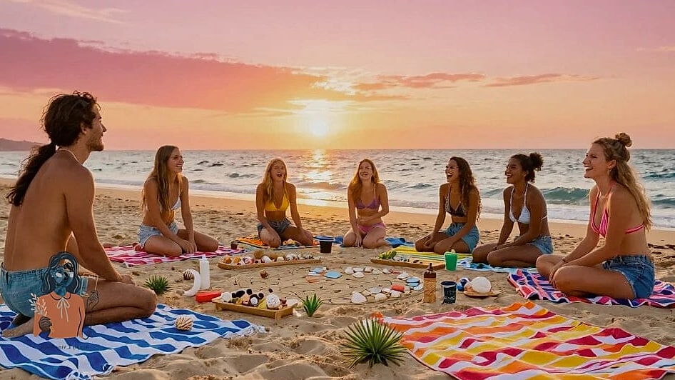 28 Unforgettable Bachelorette Party Ideas for the Best Party Ever 26 Private Beach Bonfire