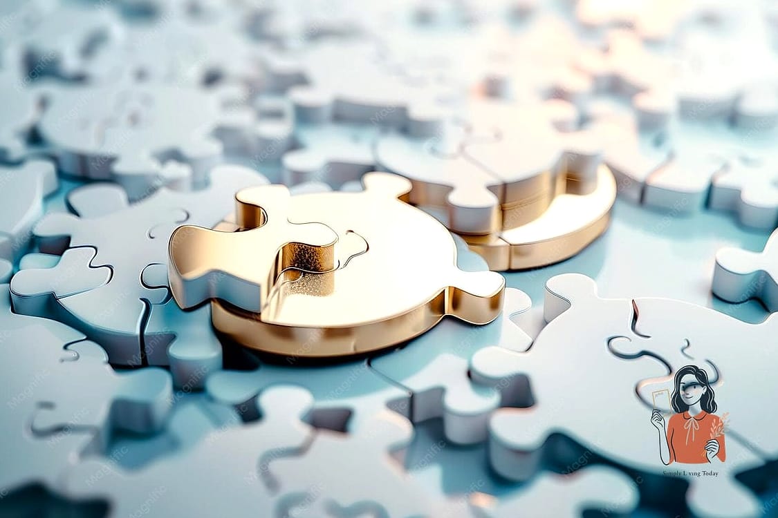 Puzzle Piece Treasure Map