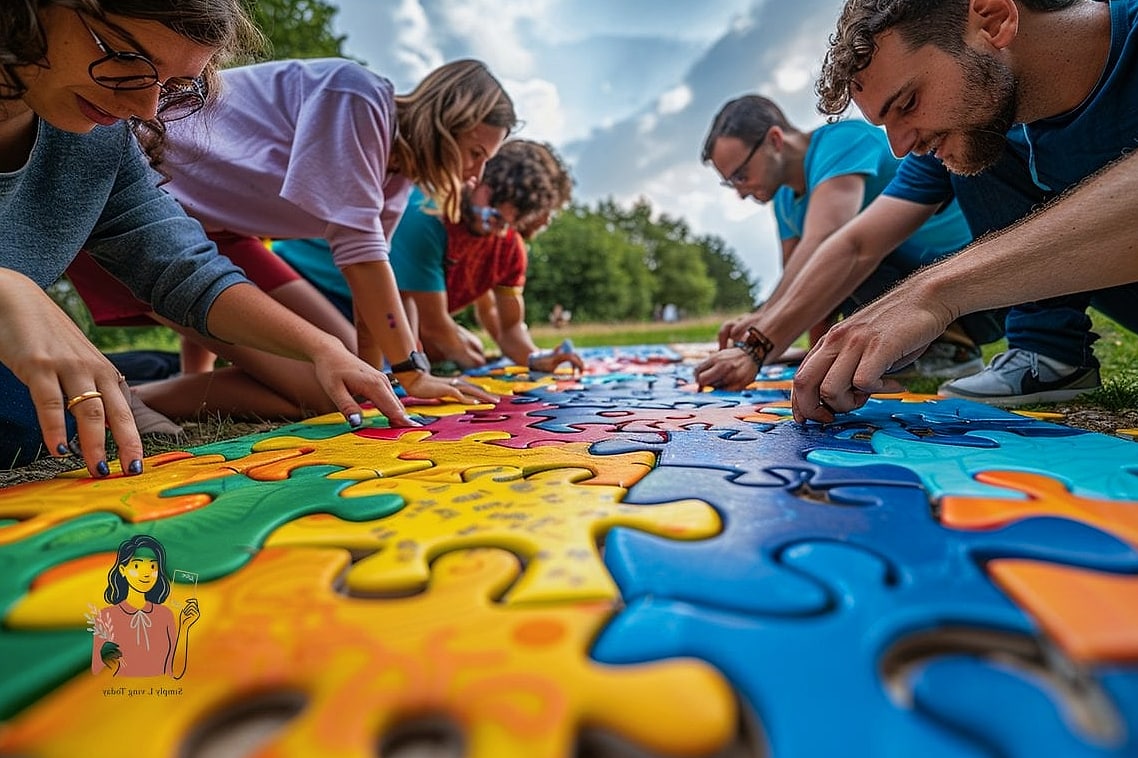 24 Simple Team Building Games For Kids That Are Going Viral on Pinterest 16 Puzzle Race