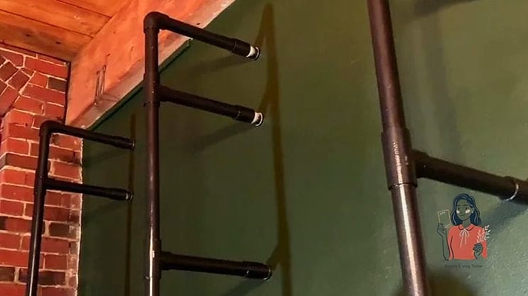PVC Pipe Shoe Rack