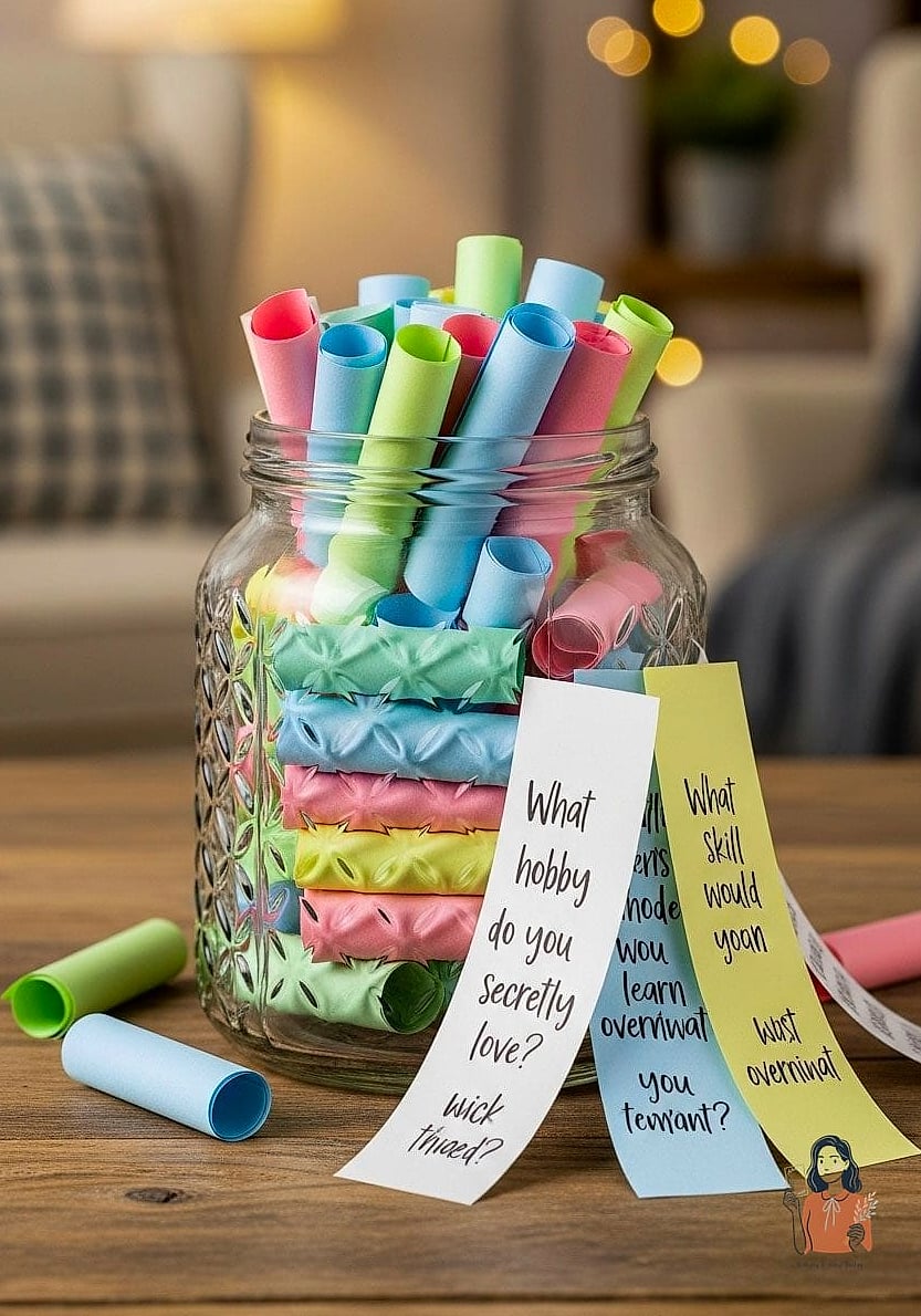24 Fun Question Game That Will Keep Everyone Entertained 20 Question Jar Conversation Starters