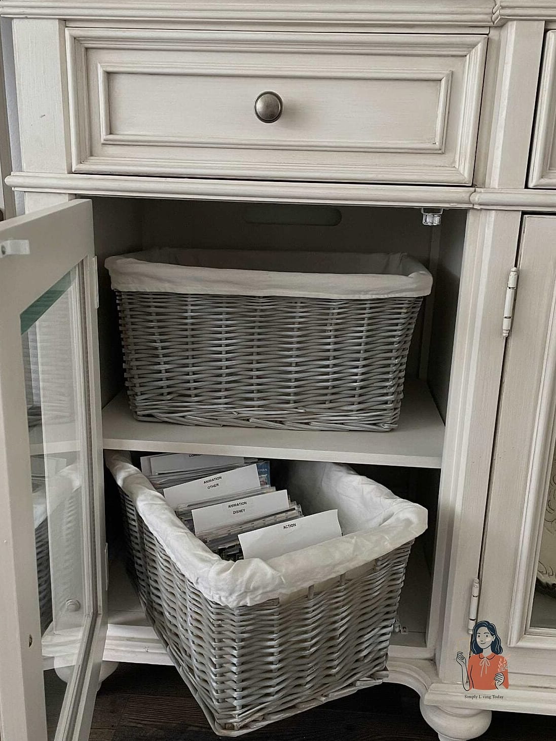 Rehearsal Dinner Recipe Card Basket