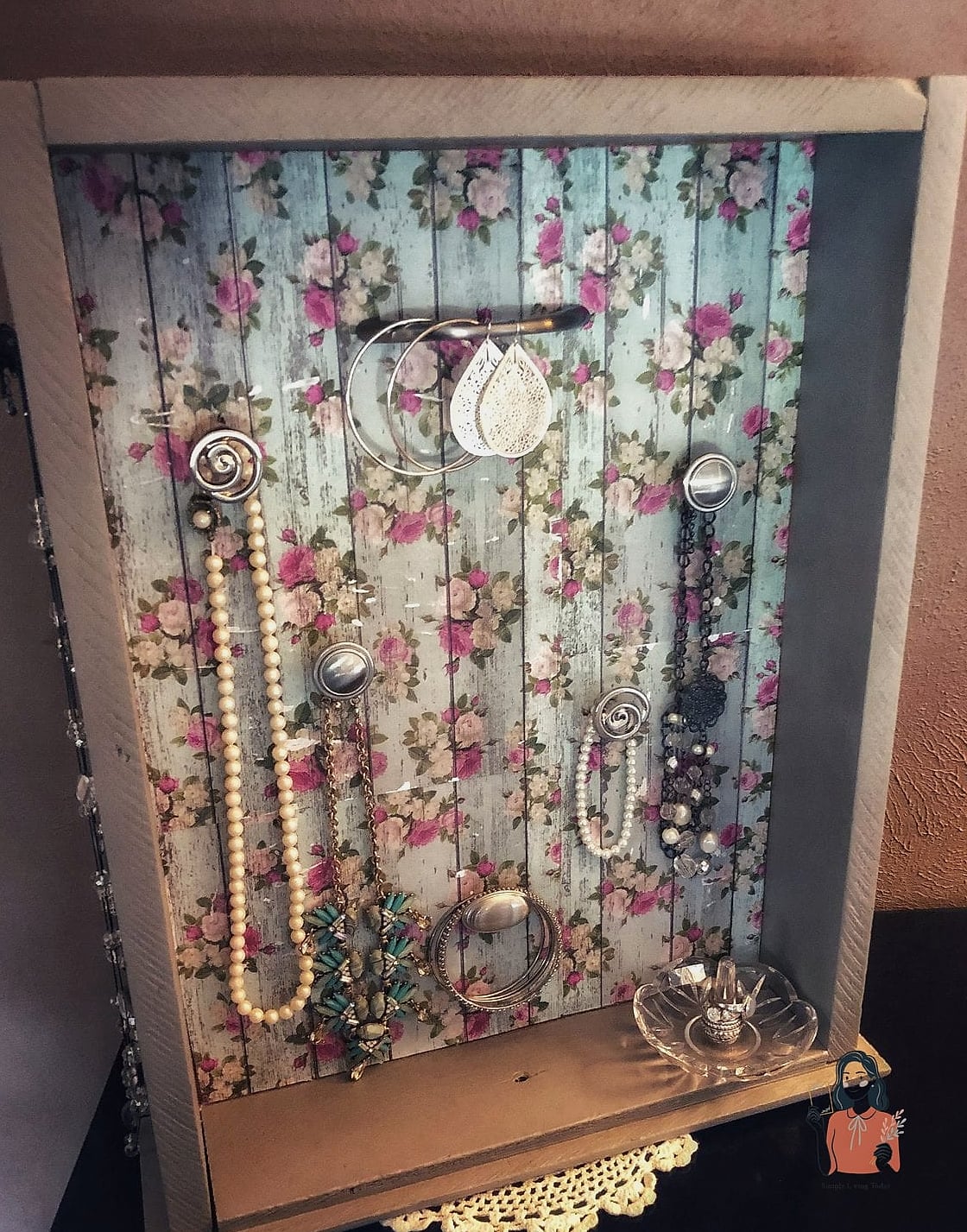 Repurposed Silverware Tray