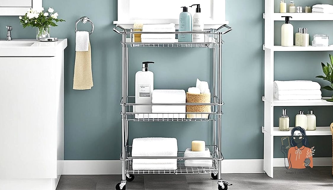 Rolling Cart That Fits Under Sink