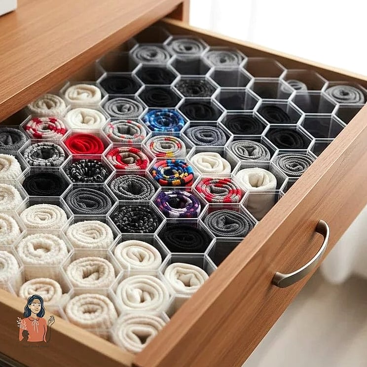 30 Genius Sock Storage That Will Change Your Life 5 The Rolling Method