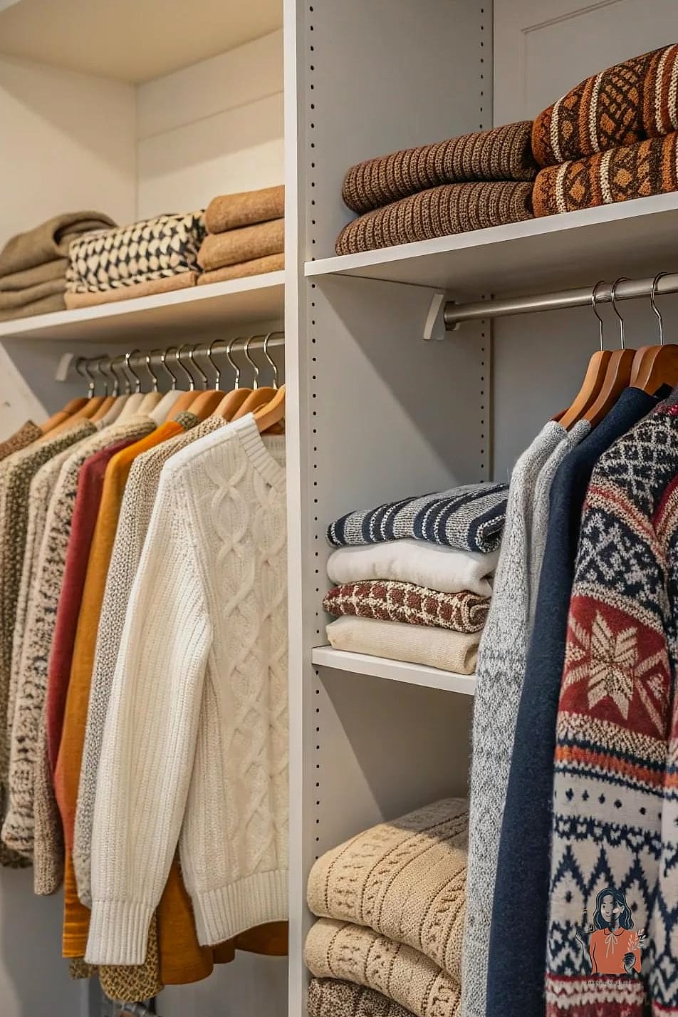 20 Simple Sweater Storage Ideas That Are So Satisfying 20 Rotate Seasonal Sweaters Between Two Storage Zones