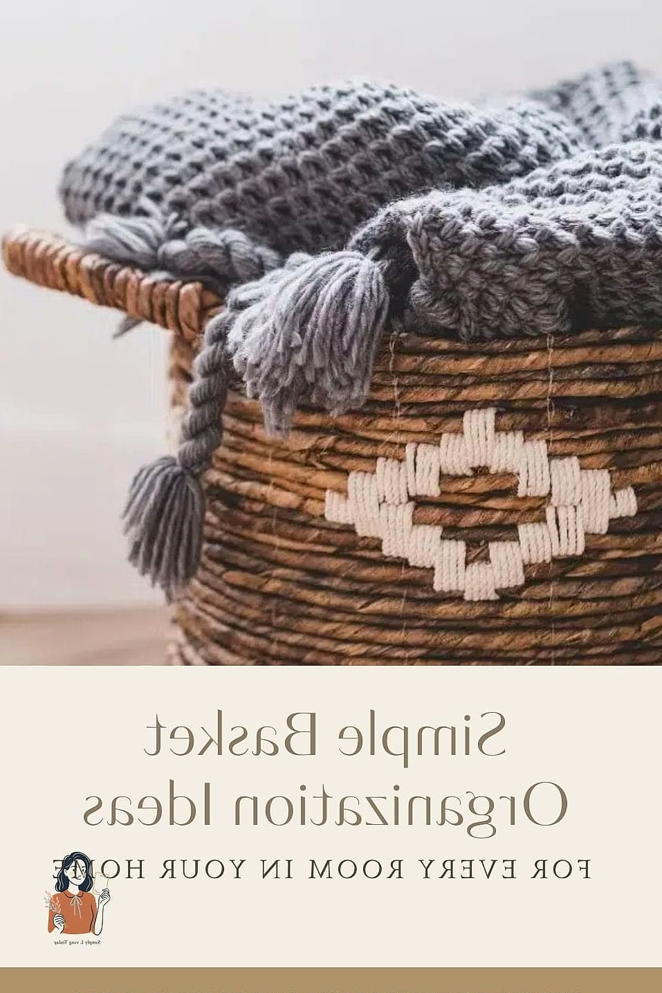 Rustic Bread Basket Display