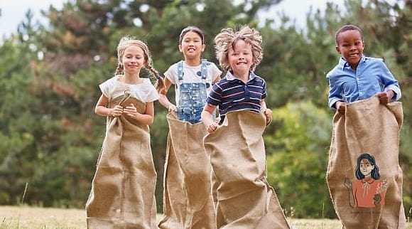 Sack Race Relay