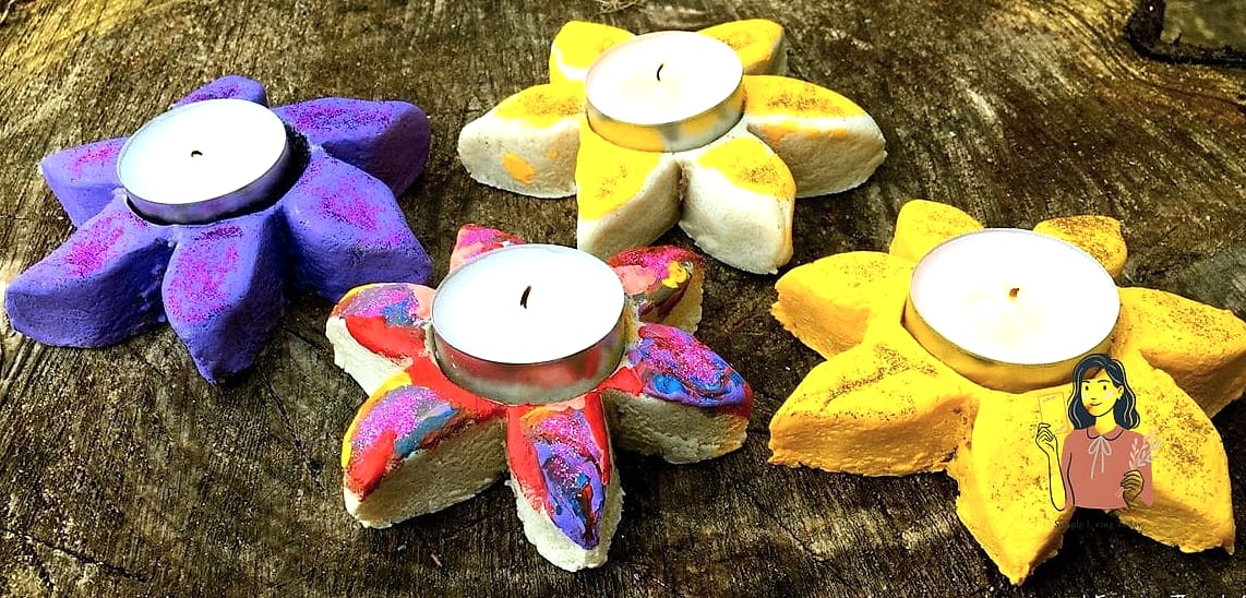 21 Easy Diy Candle Holders You Can Make This Weekend 5 Salt Dough Candle Holders