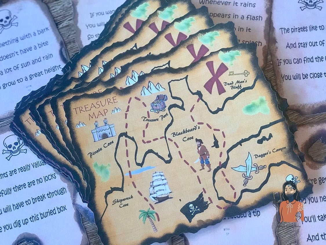 27 Fun Scavenger Hunt Ideas That Are Absolutely Guaranteed to Be a Hit 14 Scavenger Hunt With a Treasure Map