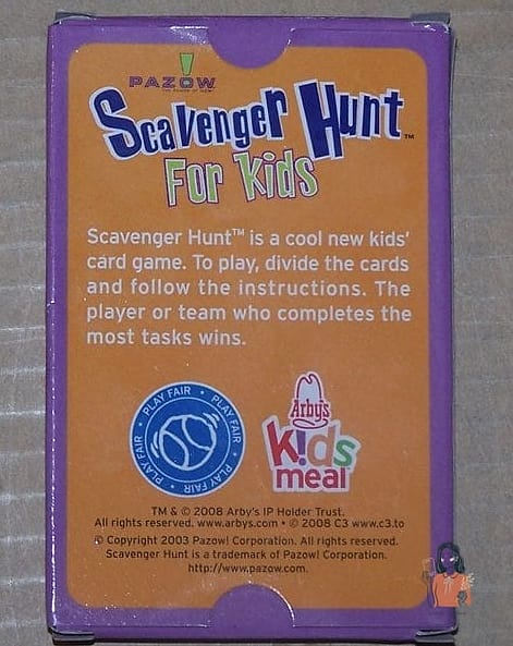 Scavenger Hunt Path Game