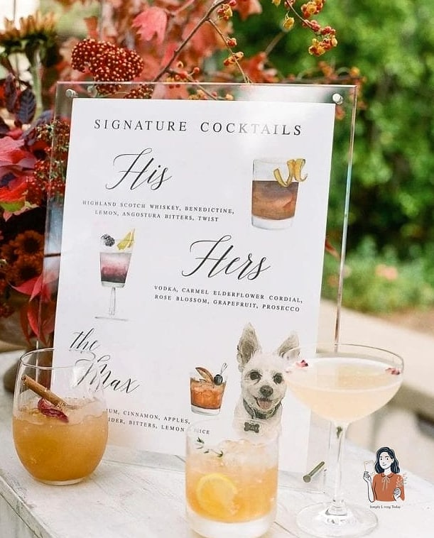 28 Amazing Wedding Reception Games That Are Absolutely Perfect 12 Signature Cocktail Naming Contest