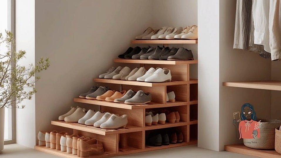 Slanted Shoe Shelf Build