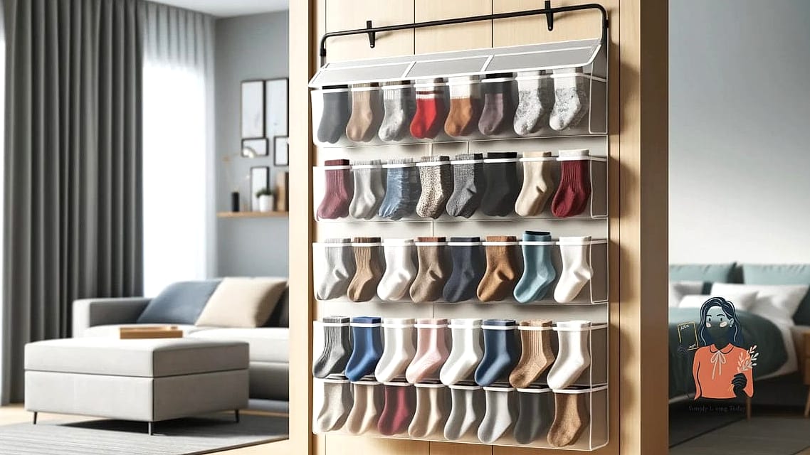 30 Genius Sock Storage That Will Change Your Life 30 Slide-Out Wire Baskets