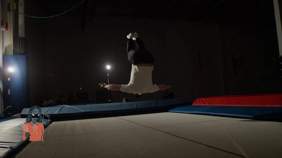 30 Amazing Trampoline Games That Are Absolutely Guaranteed to Be a Hit 17 The Slow-Motion Challenge