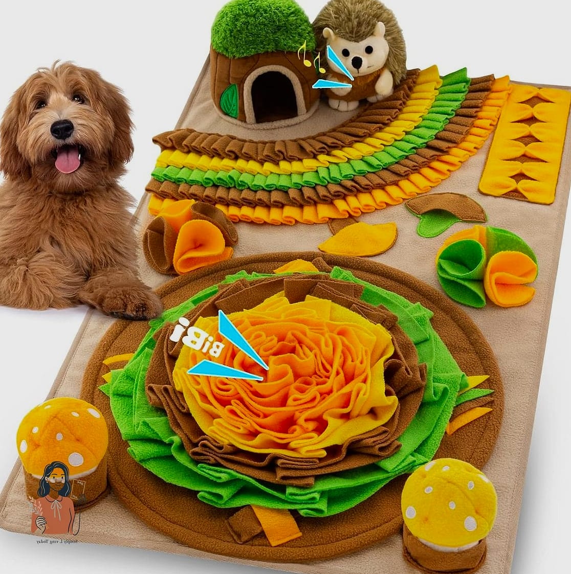 26 Exciting Brain Games For Dogs That Will Keep Everyone Entertained 3 Snuffle Mat Search