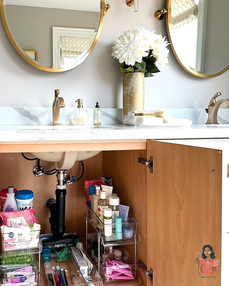 21 Amazing Bathroom Vanity Organization Tips to Try This Weekend 2 Sort Everything Before You Organize Anything