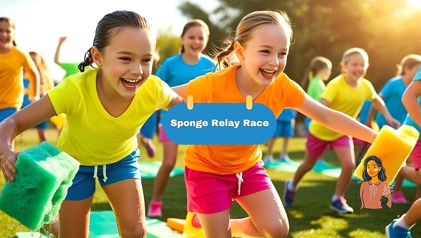 Sponge Water Relay