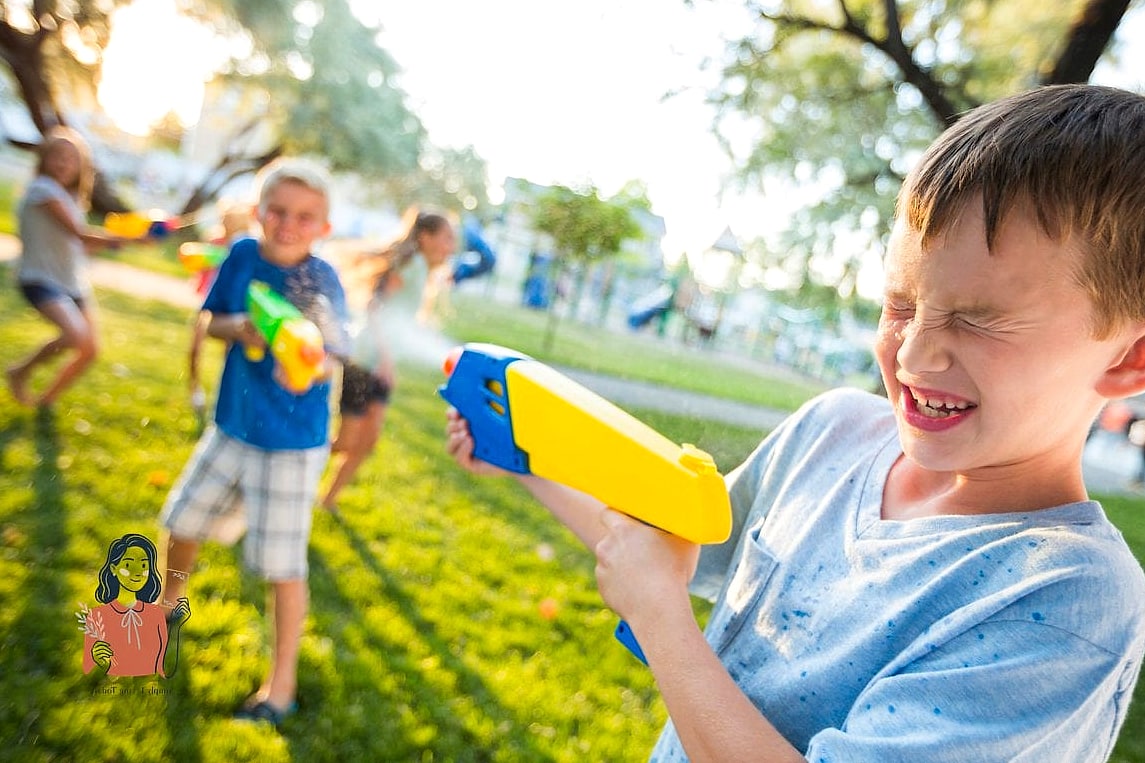 Squirt Gun Target Practice