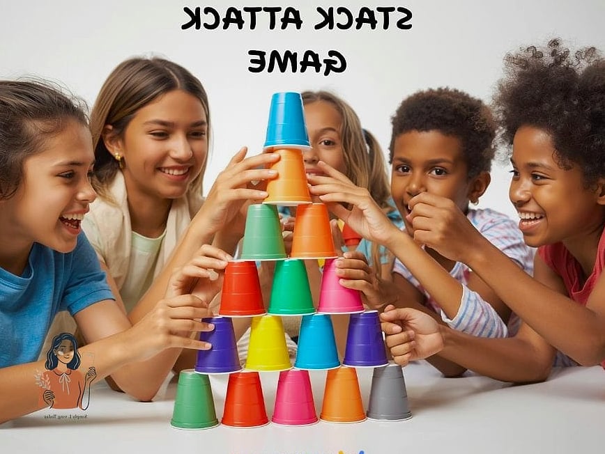 20 Crowd-pleasing Minute To Win It Games Everyone Will Love 3 Stack Attack