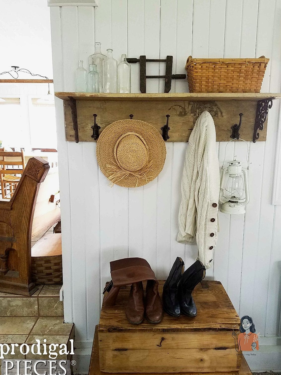 Stacked Crate Rack