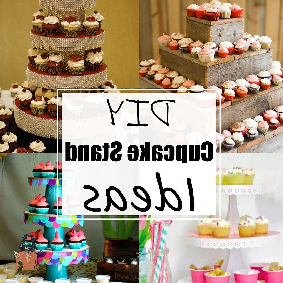 30 Simple Diy Cupcake Stand That Are Going Viral on Pinterest 2 Stacked Plate Tower