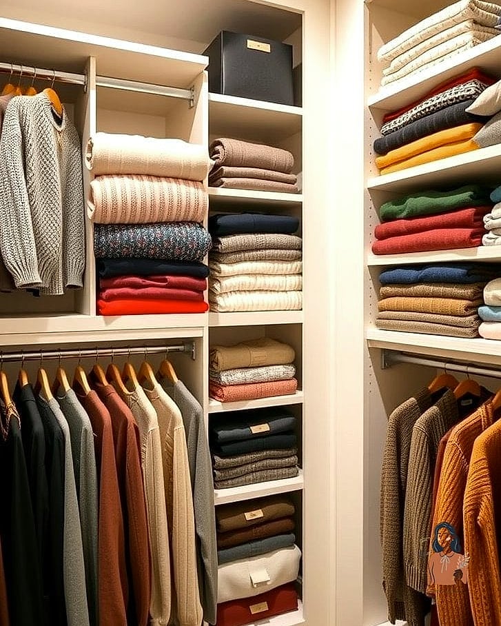 20 Simple Sweater Storage Ideas That Are So Satisfying 17 Store Delicate Sweaters With Tissue Paper