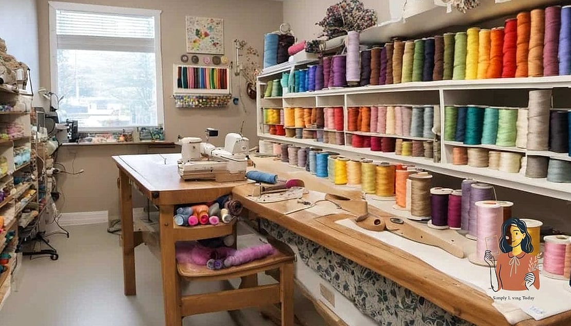 29 Life-changing Sewing Room Organization to Try This Weekend 24 Store Extra Machine Feet in a Labeled Box