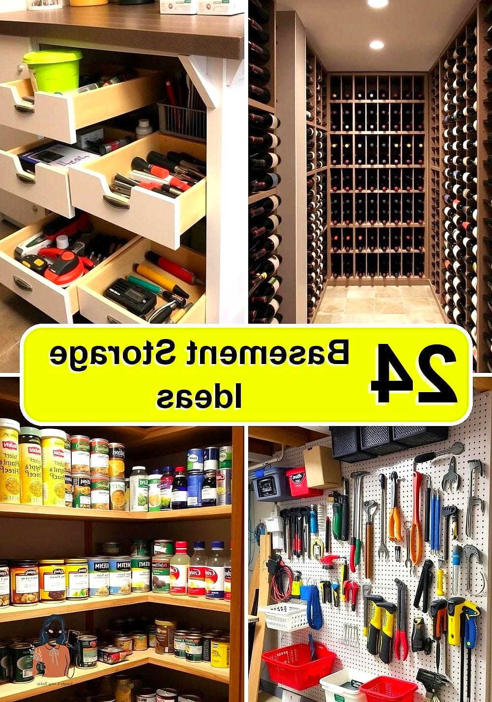 25 Brilliant Basement Organization Tips to Reclaim Your Space 17 Store Paint Cans and Chemicals Safely