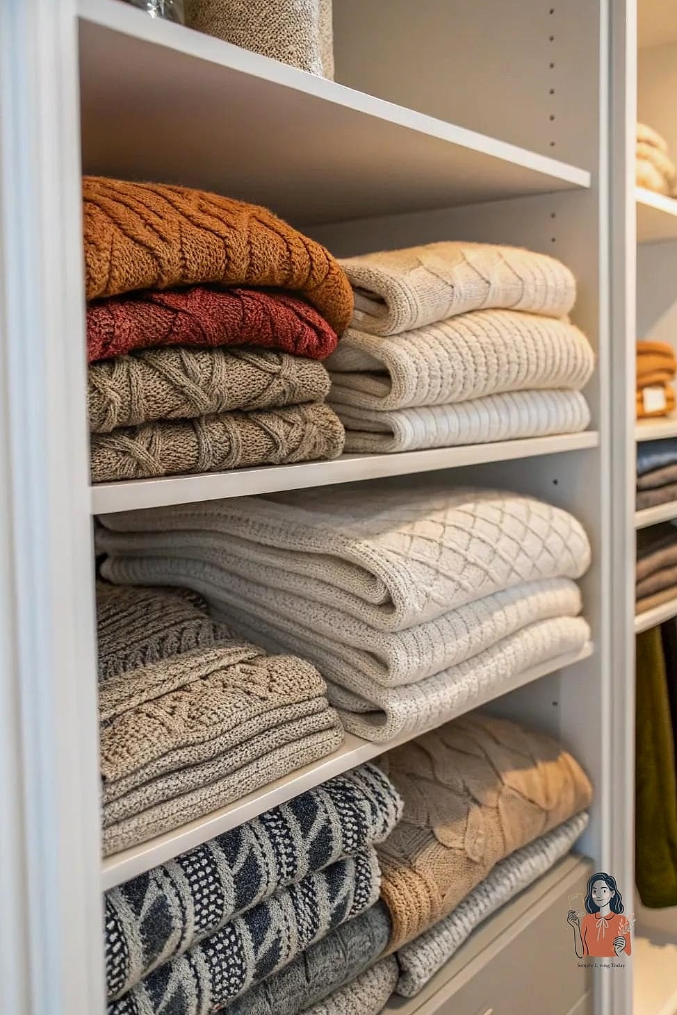 20 Simple Sweater Storage Ideas That Are So Satisfying 19 Store Sweaters Flat in a Drawer With Dividers Instead of a Closet