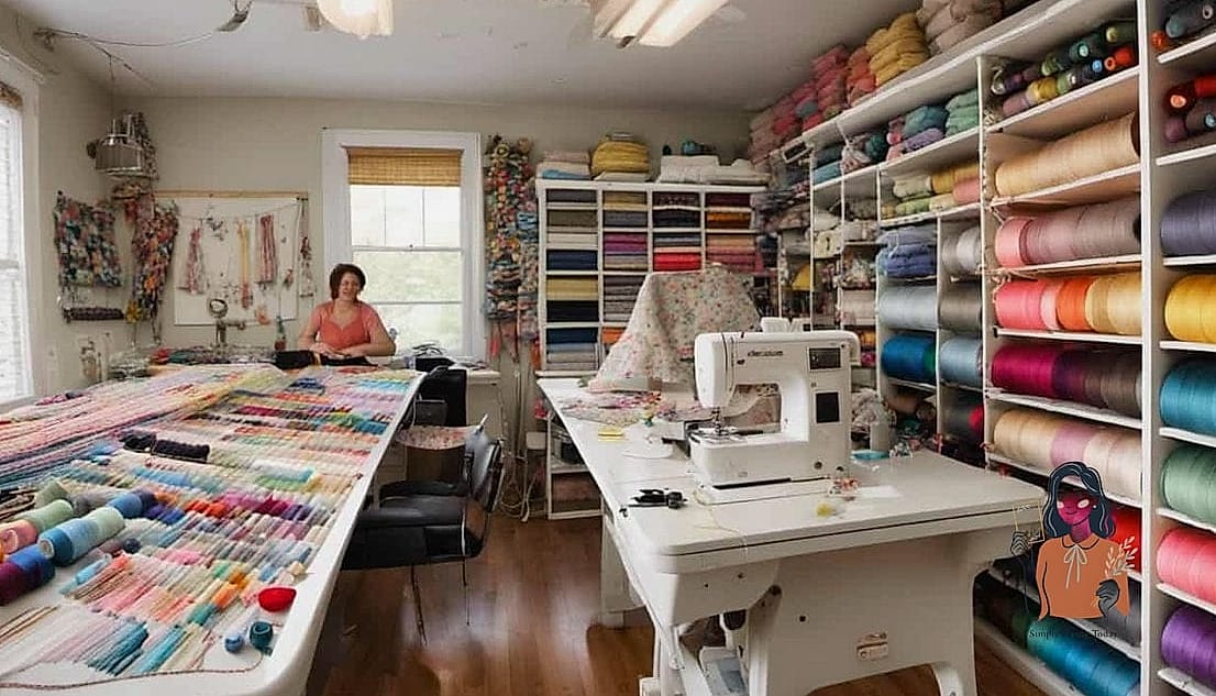 29 Life-changing Sewing Room Organization to Try This Weekend 6 Store Thread on a Wall Rack
