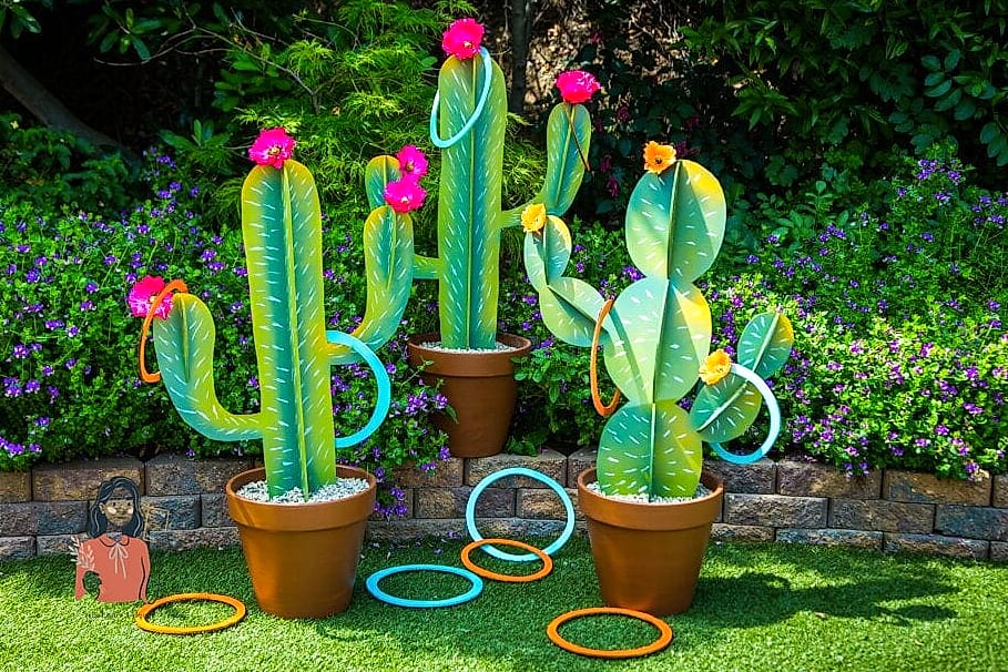 Succulent Pot Ring Toss