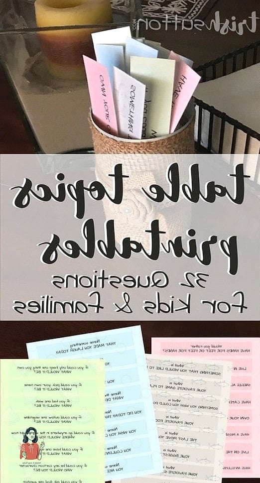 24 Fun Question Game That Will Keep Everyone Entertained 9 Table Topics Trivia