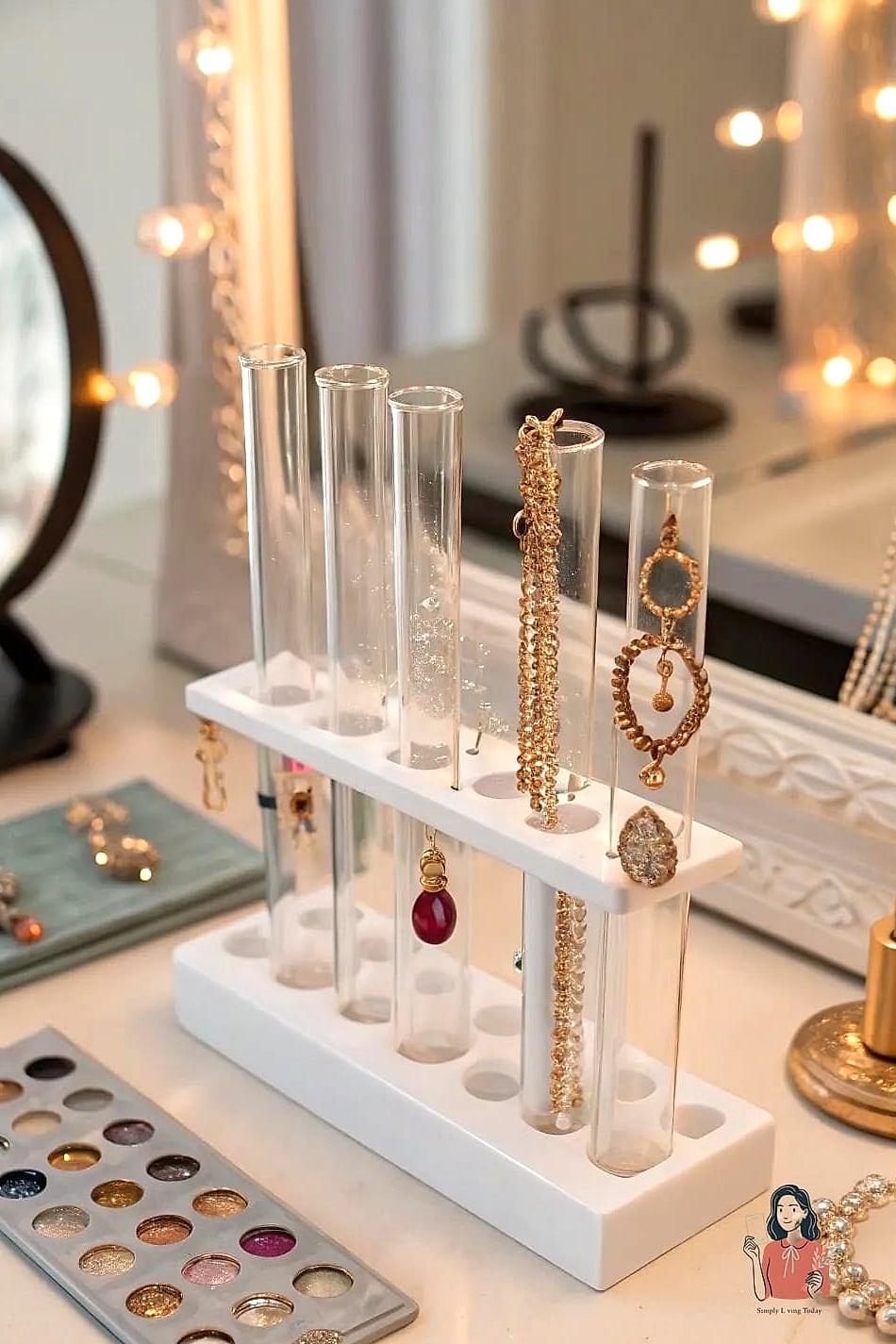 Test Tube Bead Storage