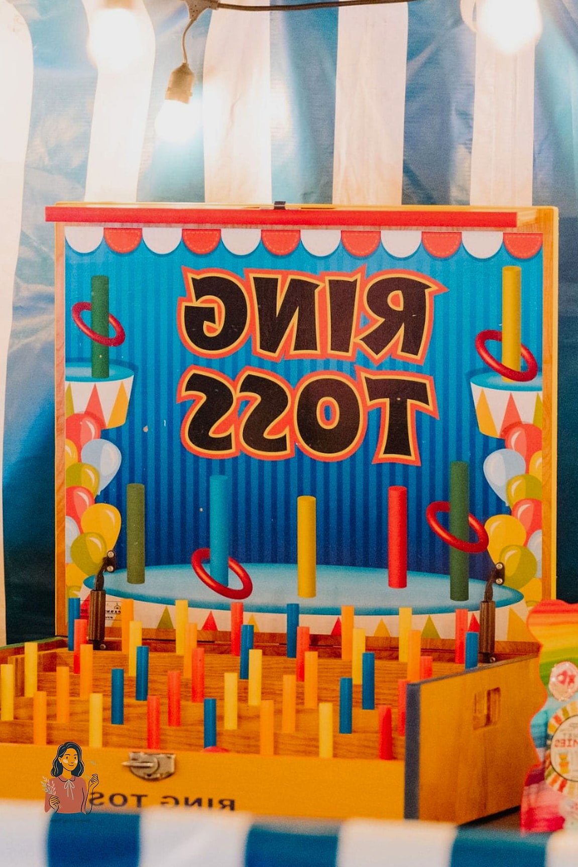 Themed Color-Block Ring Toss