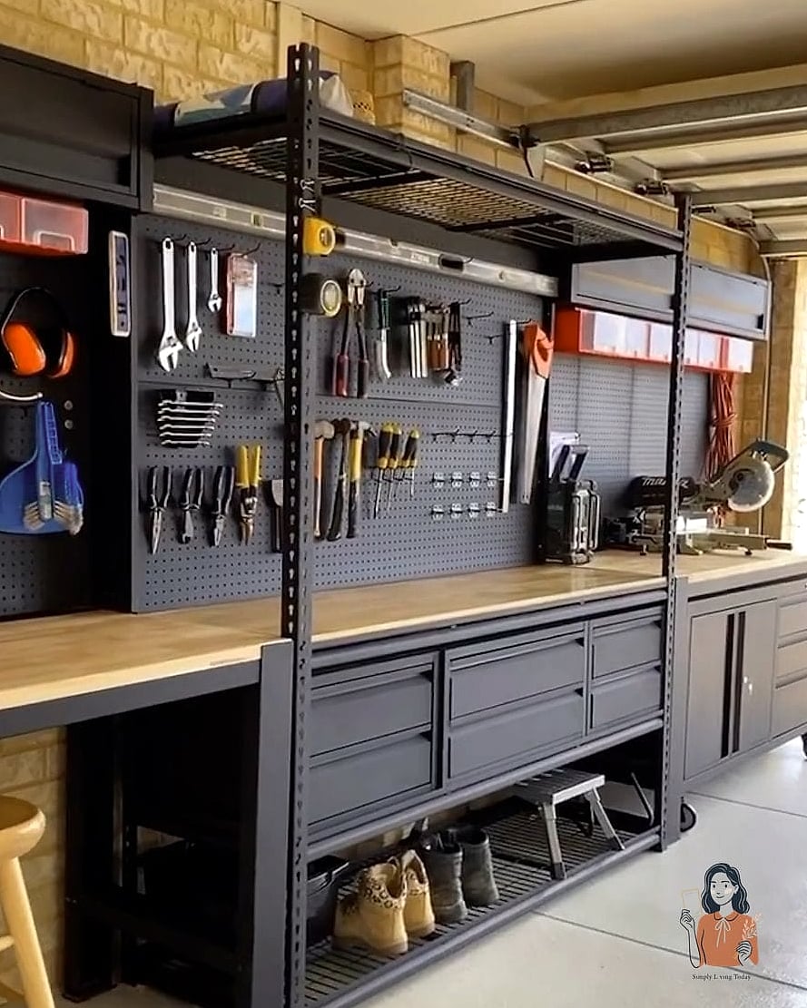 Tool Bench Ring Toss