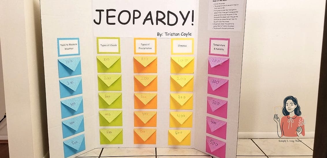Tri-Fold Display Board Game