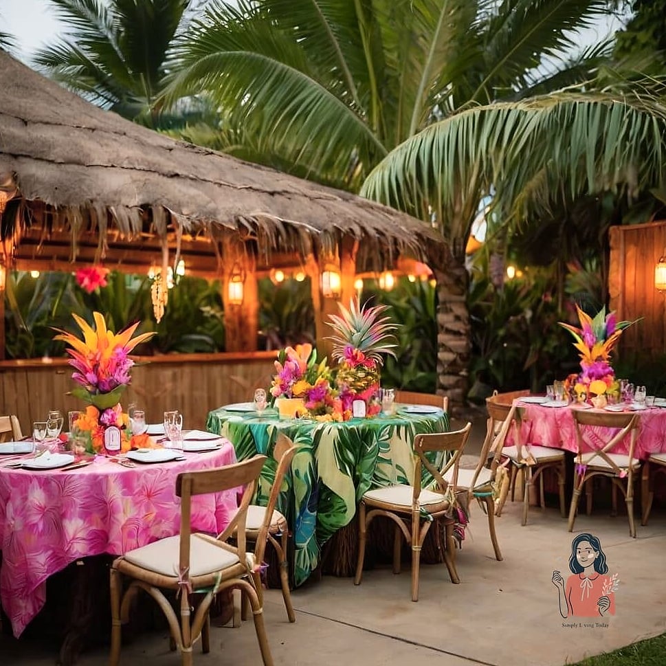 23 Adorable Party Theme Ideas That Are Absolutely Perfect 3 Tropical Luau