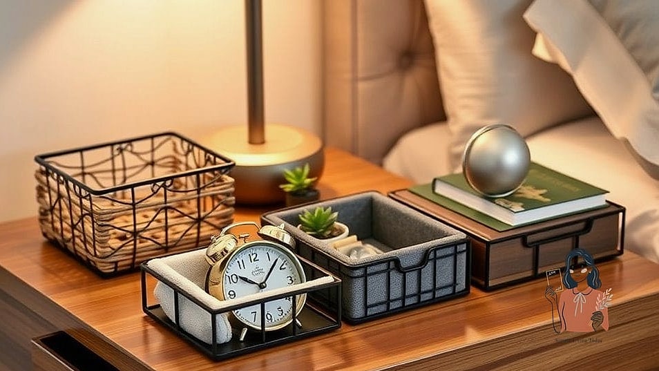 Try a Nightstand With a Locking Drawer