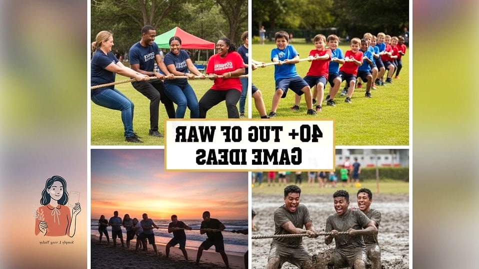 28 Creative Outdoor Games For Teens Worth Playing Again and Again 16 Tug of War With a Twist