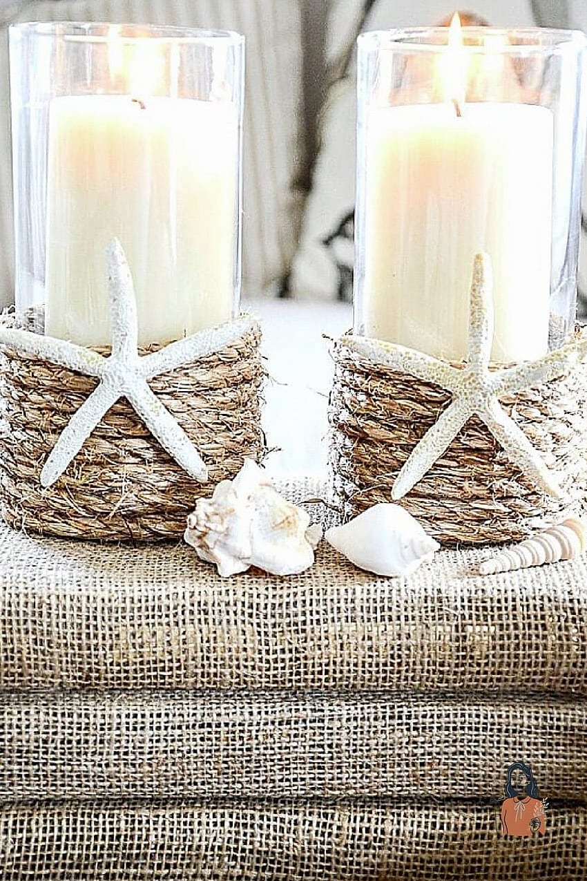 21 Easy Diy Candle Holders You Can Make This Weekend 18 Twine-Wrapped Taper Holders