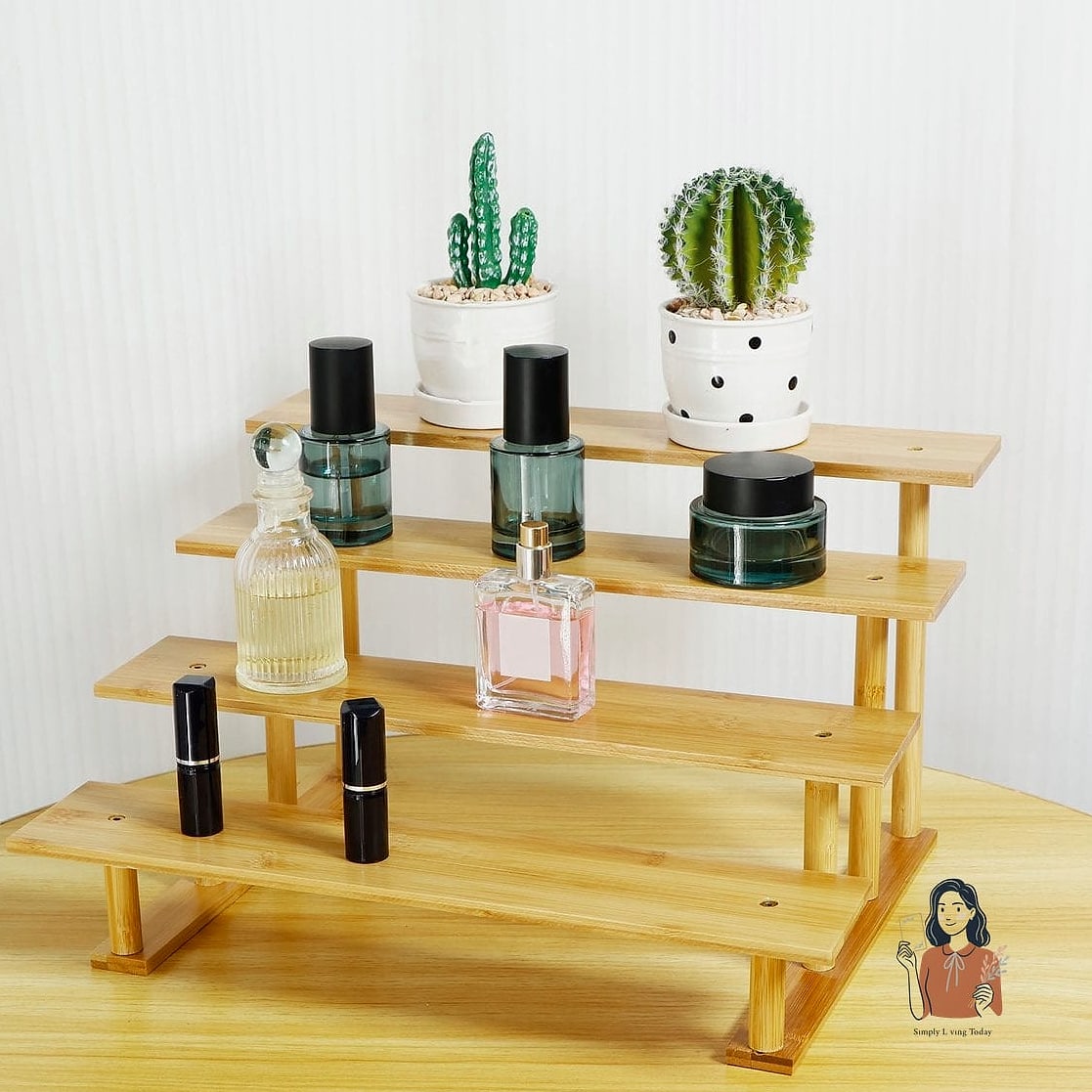 Two-Tier Riser Shelf