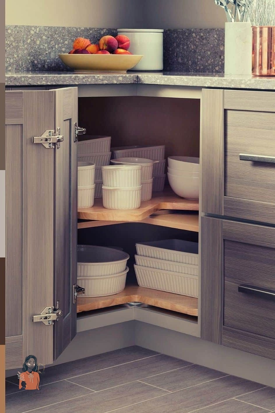 28 Brilliant Corner Cabinet Organization Worth Pinning Immediately 13 Under-Shelf Wire Baskets