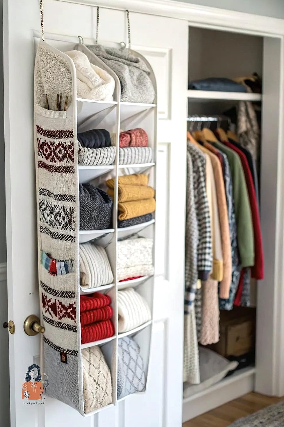 20 Simple Sweater Storage Ideas That Are So Satisfying 21 Use a Closet Organizer System With Built-In Sweater Cubbies