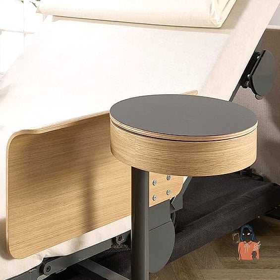 Use a Tray on Top of the Nightstand